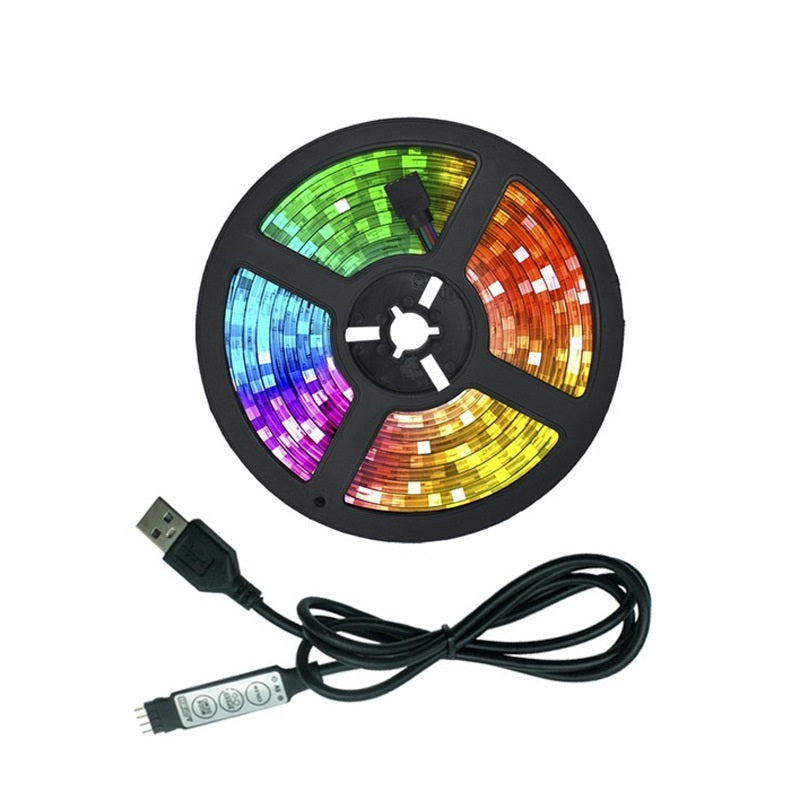 LED TV Backlight Strip – USB Powered RGB Lighting
